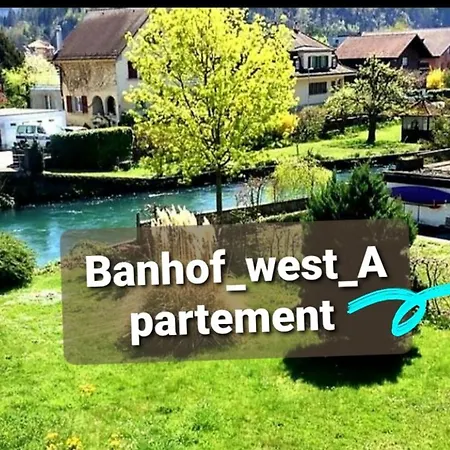 Bahnhof West 因特拉肯